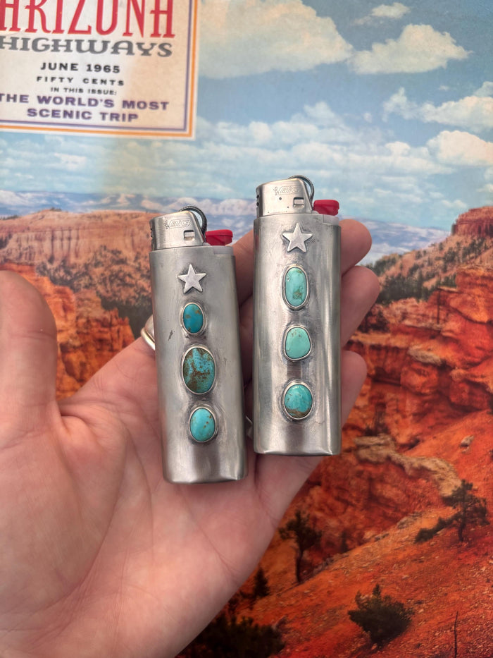 ✙ Turquoise Lighter Case