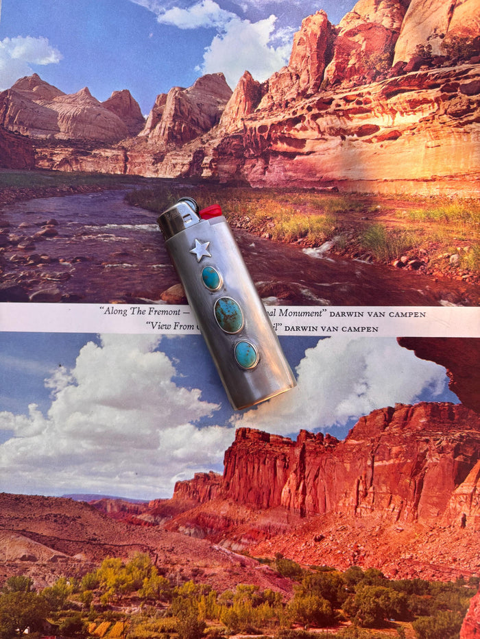 ✙ Turquoise Lighter Case