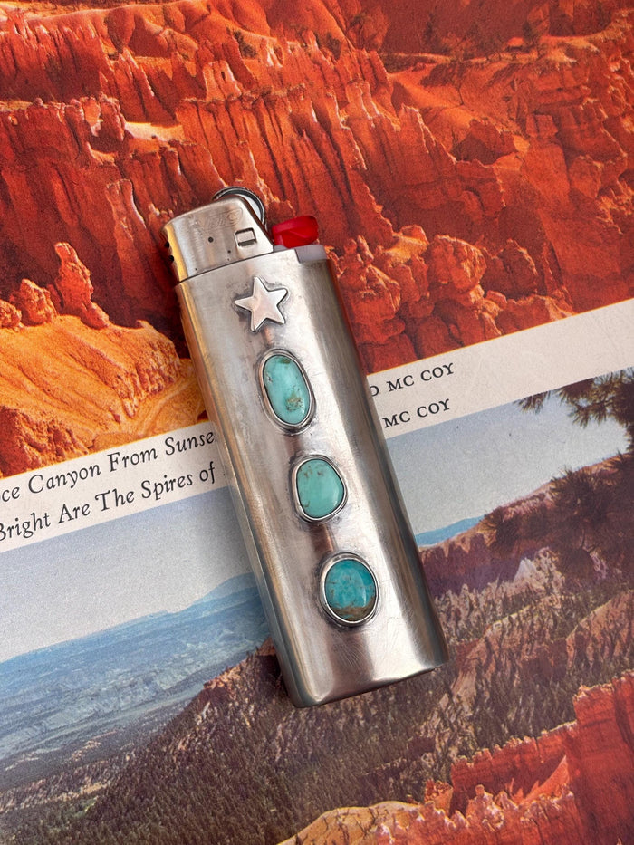 ✙ Turquoise Lighter Case