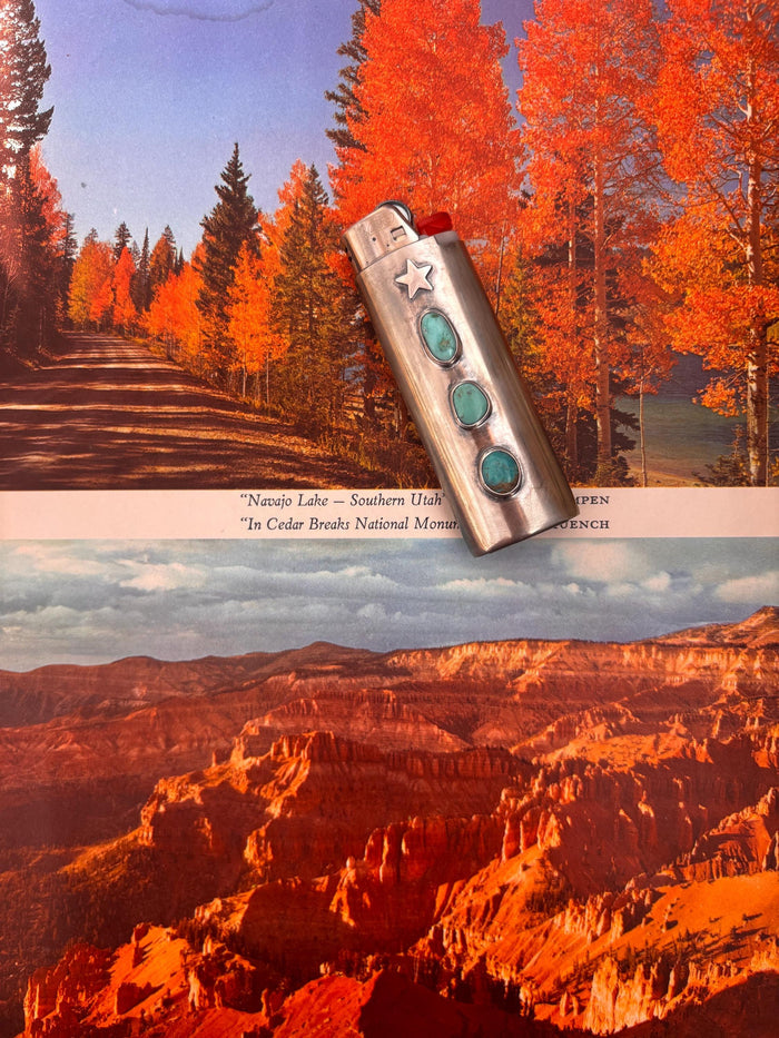 ✙ Turquoise Lighter Case