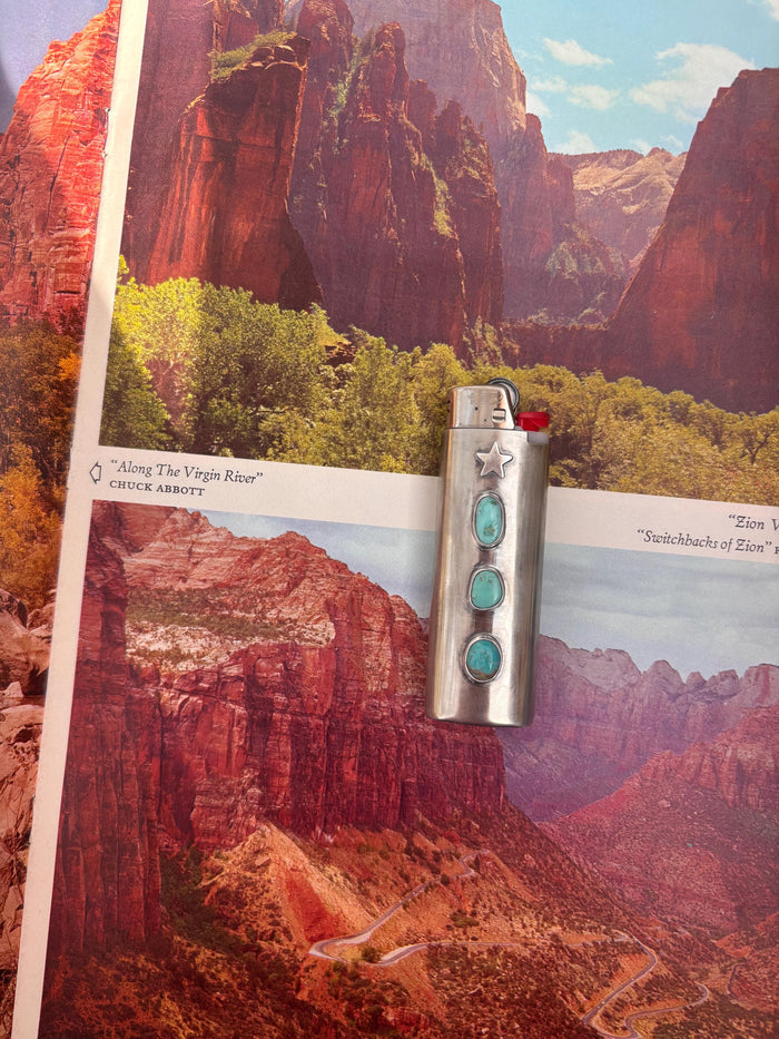 ✙ Turquoise Lighter Case