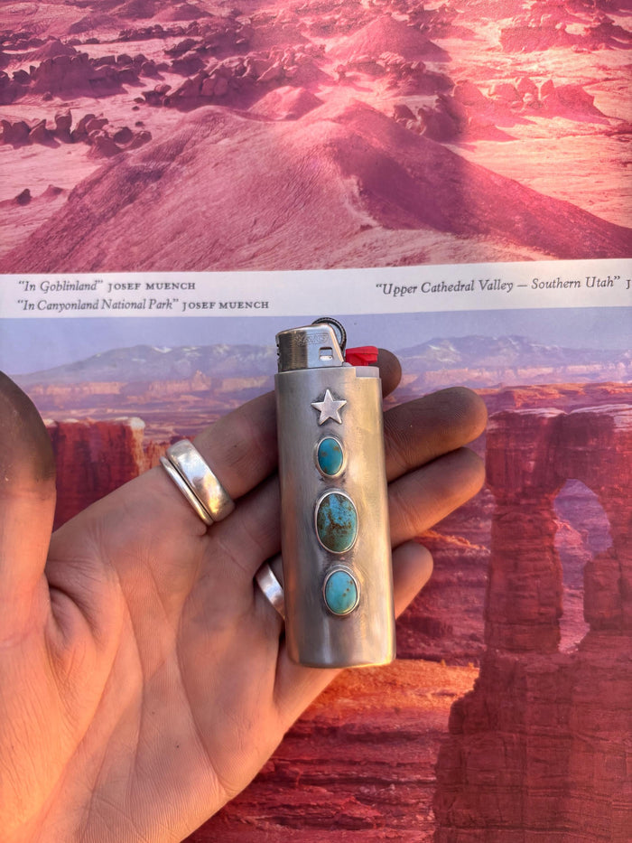✙ Turquoise Lighter Case