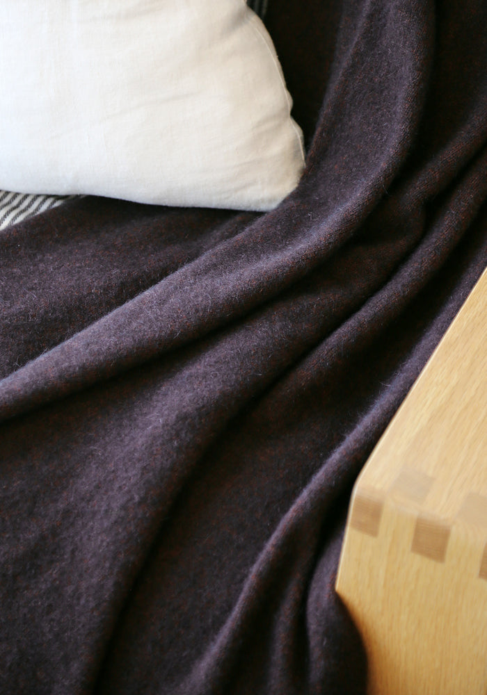 UW Large Throw - Cacao