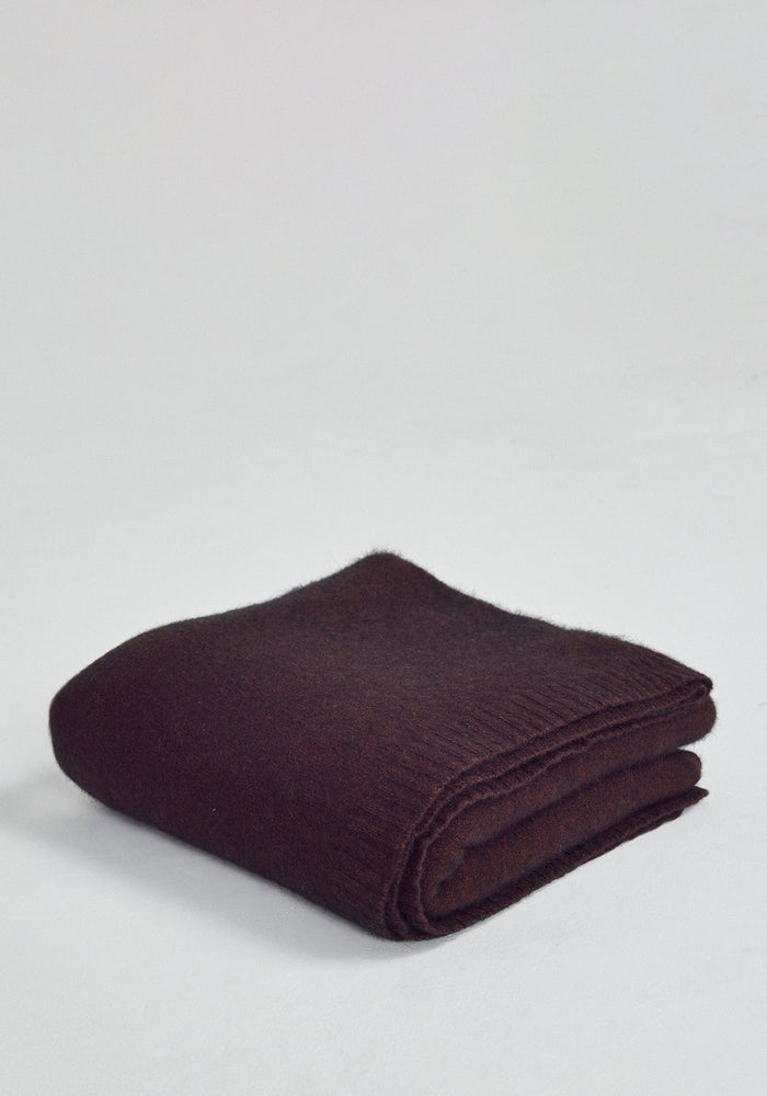 UW Large Throw - Cacao