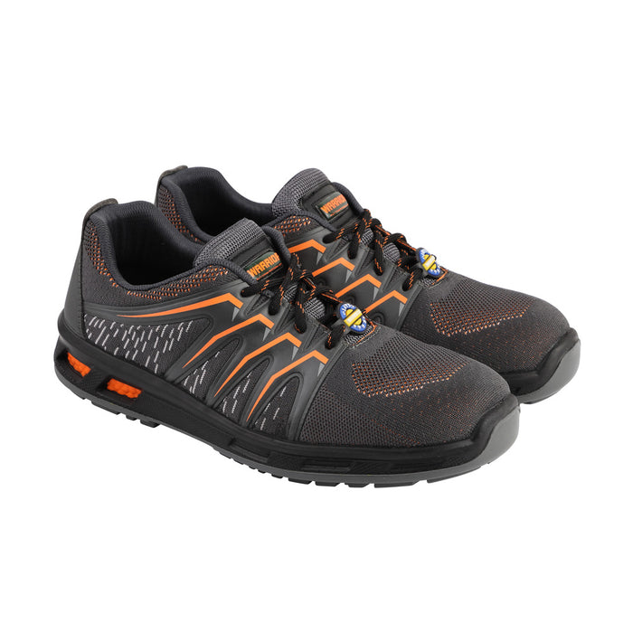 Warrior Orange Fiber Glass Toe Industrial Safety Shoes for Men 3004-28