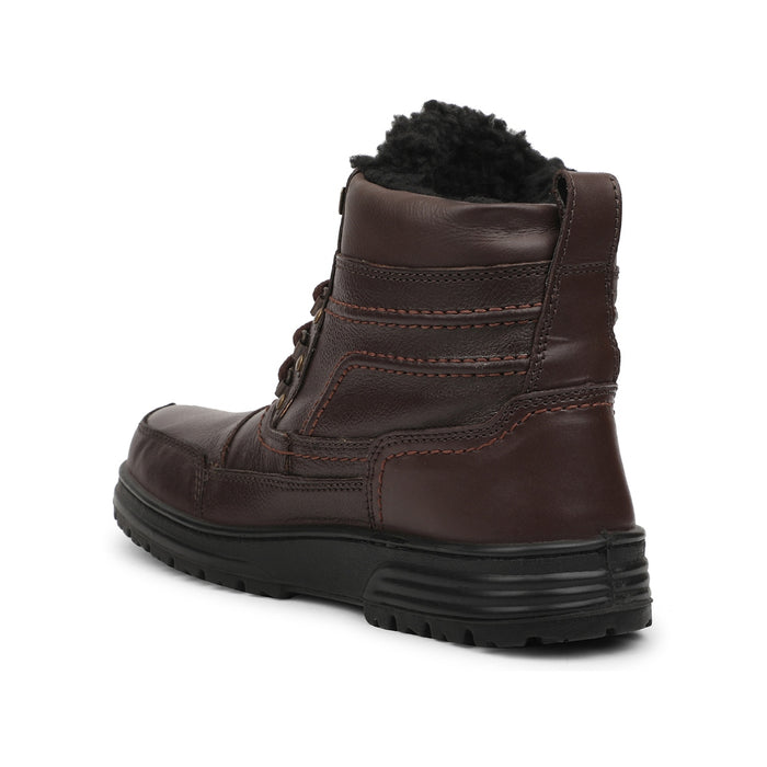 Windsor 7190-163 Brown Casual Lacing Boot for Men by Liberty
