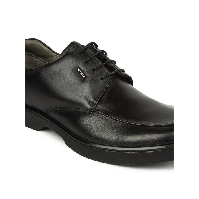 Windsor Black Lacing Formal Shoes For Men 2046 01 By Liberty