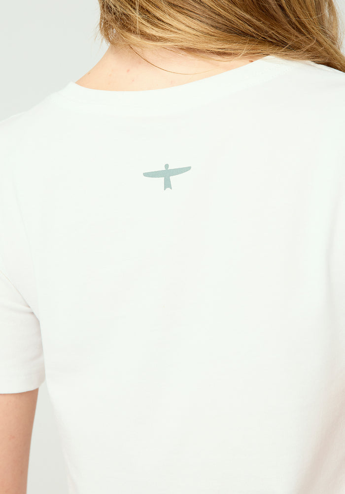 Womens Project U Tee - White/Sage