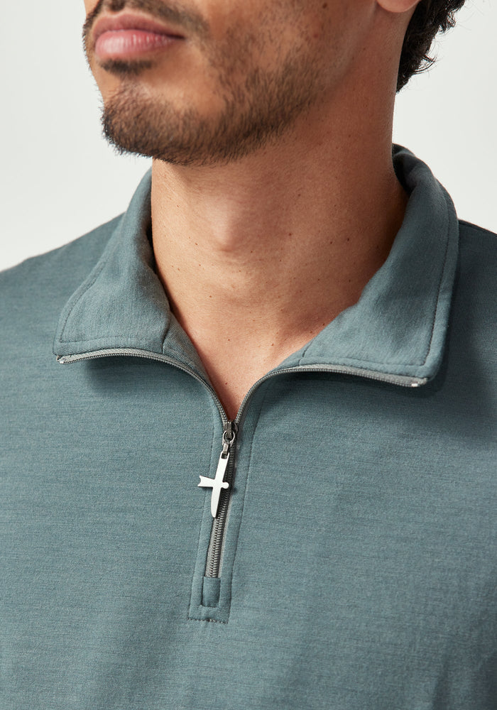 Zip Tee - Tuatara