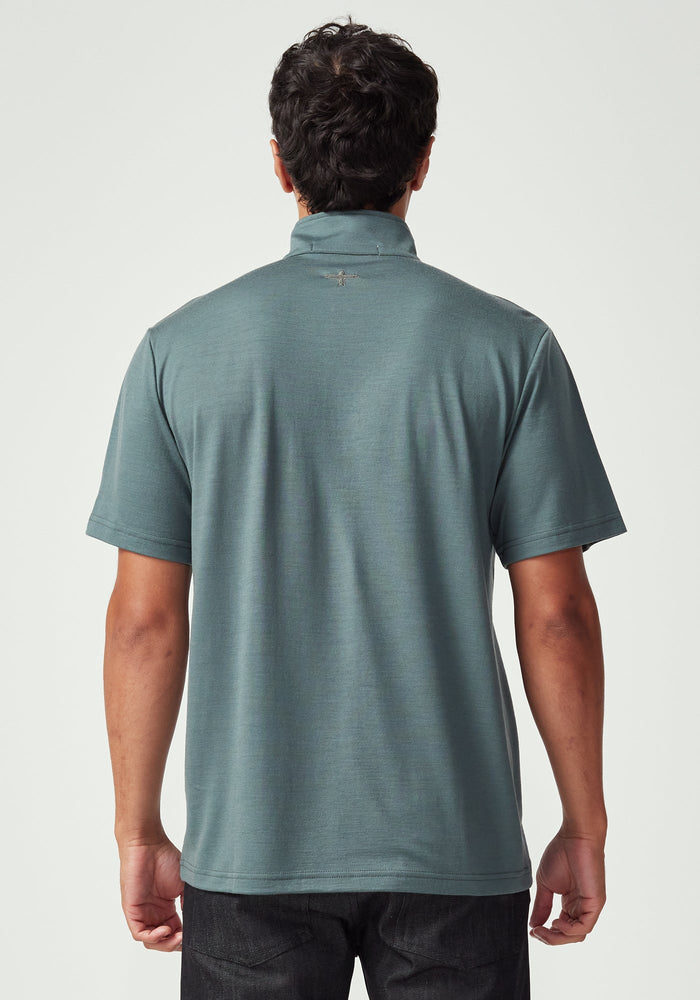 Zip Tee - Tuatara