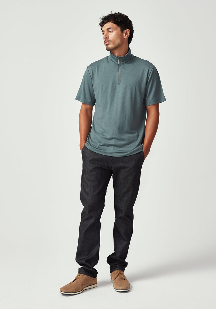 Zip Tee - Tuatara